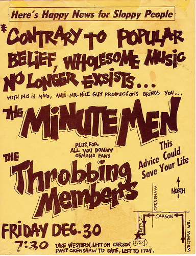 Illustration for article titled Before their masterpiece, the Minutemen asked What Makes A Man Start Fires?